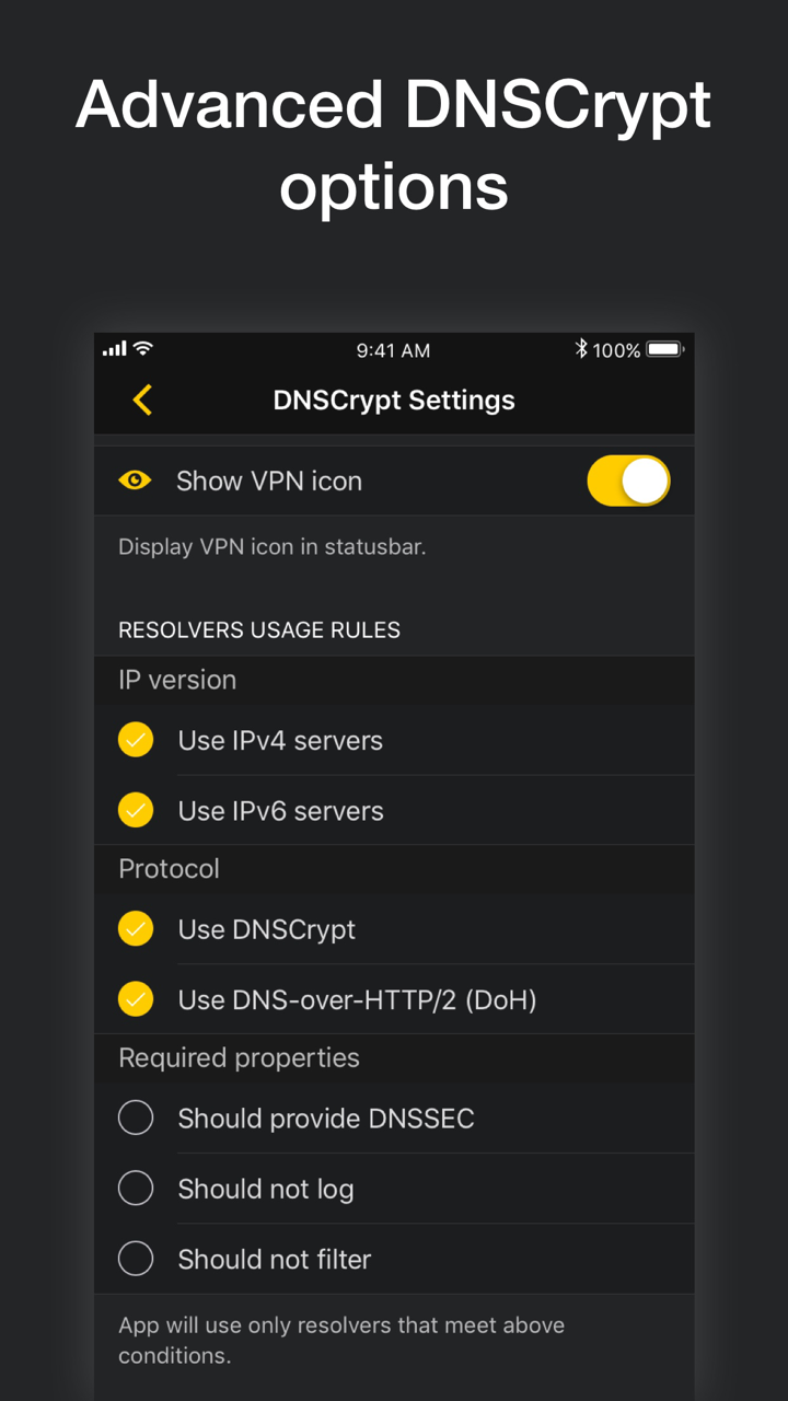 DNSCloak • Secure DNS client screenshot 2