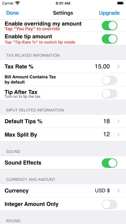 #4. Tip Calculator and Bill Report (iOS) 由: 伟 孙