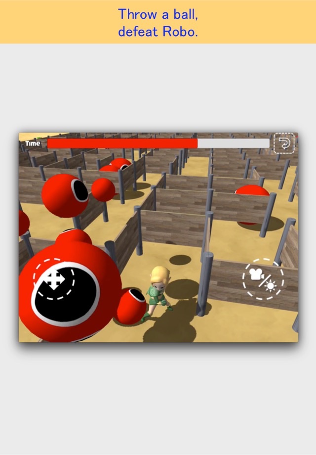 3D Maze Robo. screenshot 4