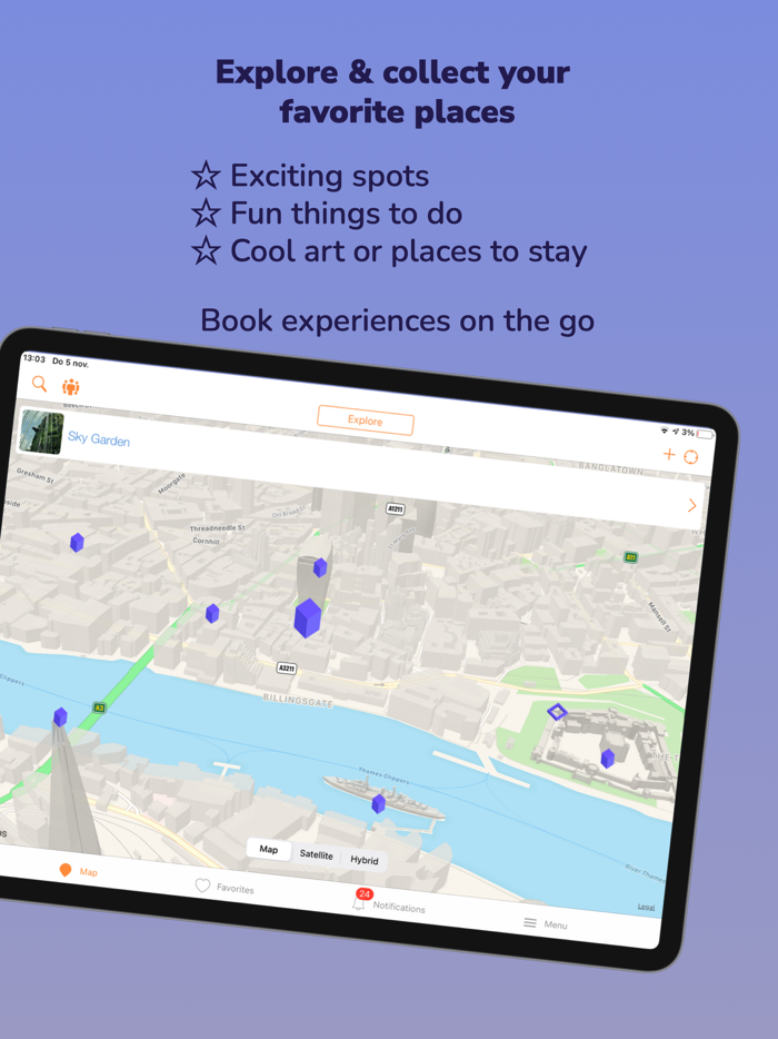 Map Your City - Map and Explore