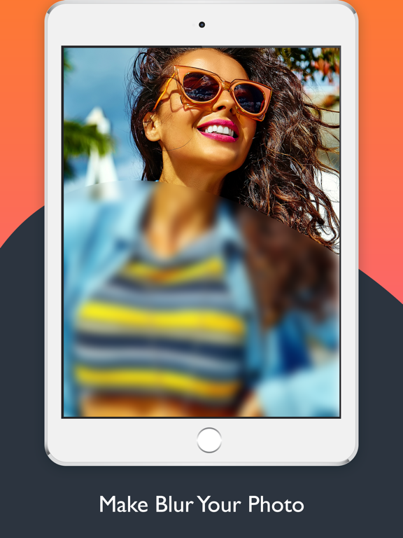 Blur Image -Blur Effect Editor iPad screenshot