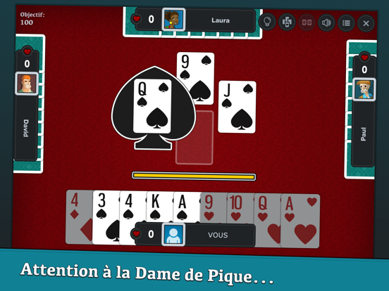 Screenshot #5 pour Dame de Pique: Jeu de Cartes