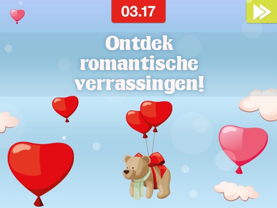 Valentijnsdag: mooie spellen iPad app afbeelding 2