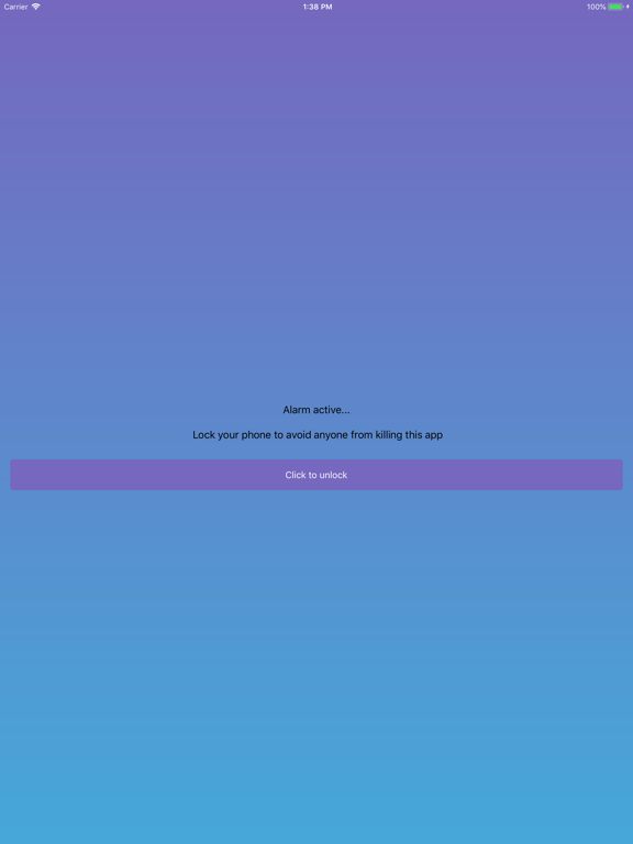 Anti-Theft & Battery Alarm iPad screenshot 6 - Utilities app