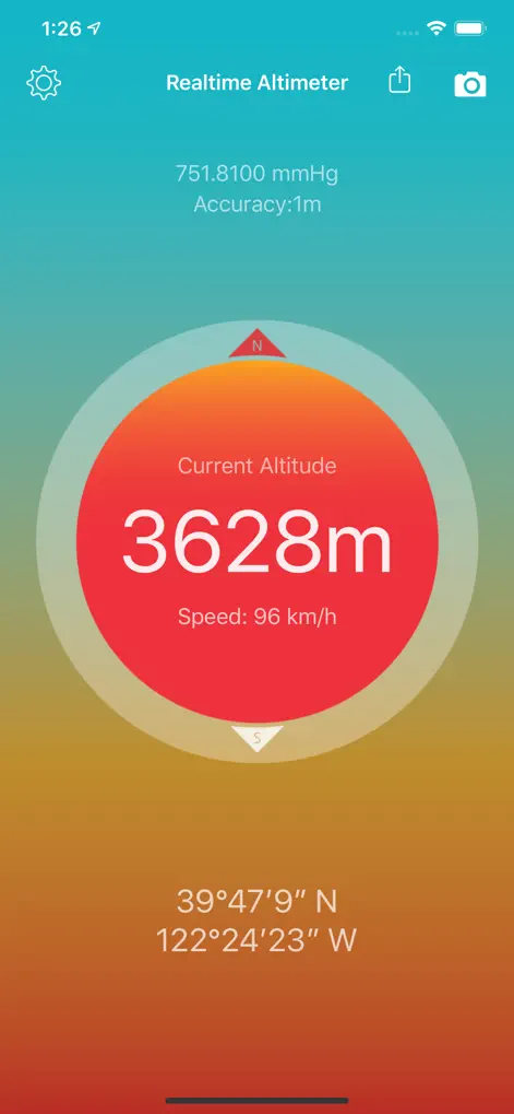 Realtime Altimeter - Travel App | MWM