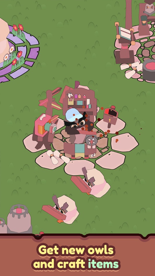 #1. Lumber Owls : Idle Cute Forest (iOS) 由: Mert Can Diker