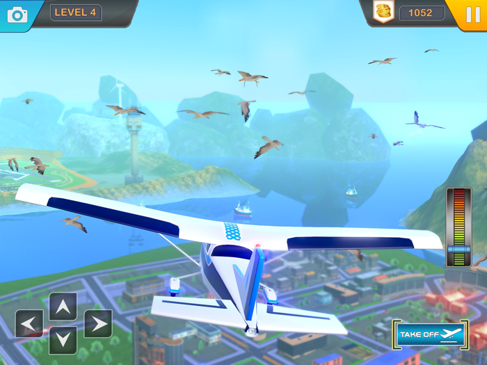 Real plane flight simulator