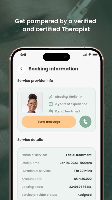 Unwind - wellness on demand Screenshot