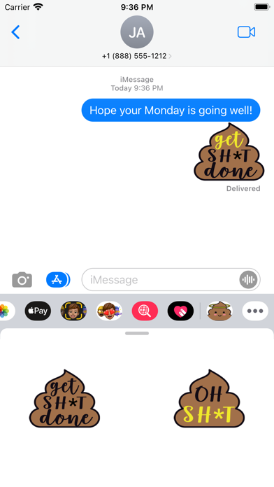 Motivational Sh*t Stickers Screenshot