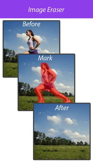 Скриншот Image Eraser - Inpaint & Heal на iPhone 2