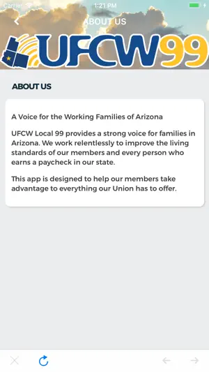 UFCW Local 99 screenshot 4