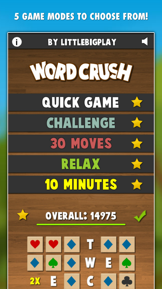 #5. Word Crush Game (iOS) 由: Michal Sajban