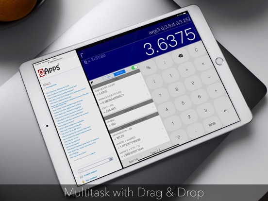 Calculator´ iPad app afbeelding 1