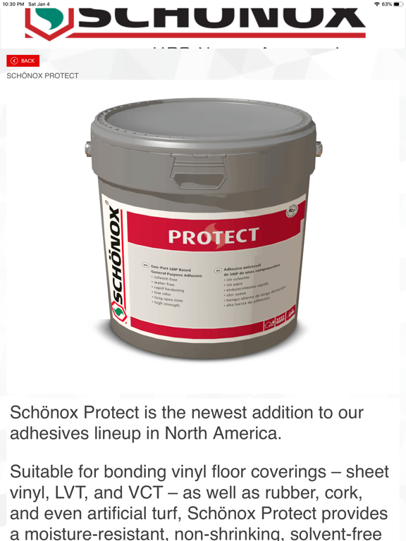 Schönox iPad screenshot 3 - Utilities app