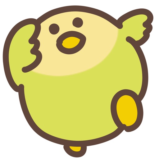 cute parakeet sticker