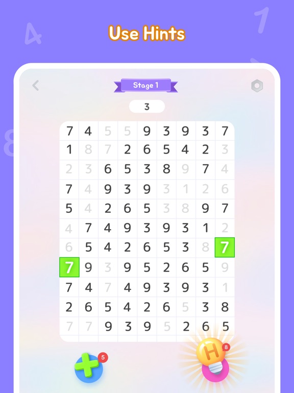Number Match - Logic Puzzlesのおすすめ画像5
