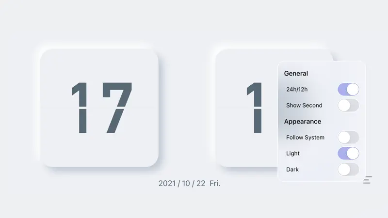 FlipClock + screenshot 3 of 6