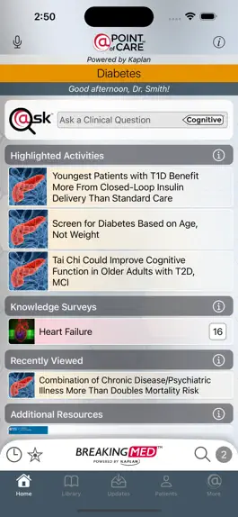Game screenshot Diabetes @Point of Care™ mod apk