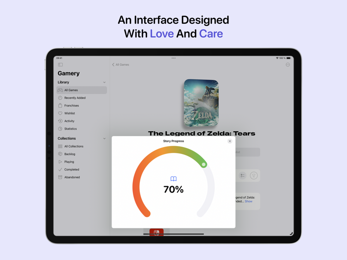Gamery - Game Tracker