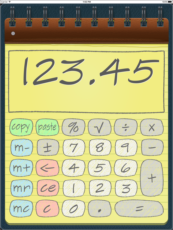 Basic Calculator: Classic Calc iPad screenshot 9 - Utilities app