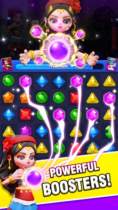 Jewel Party- Match 3 PVP Screenshot