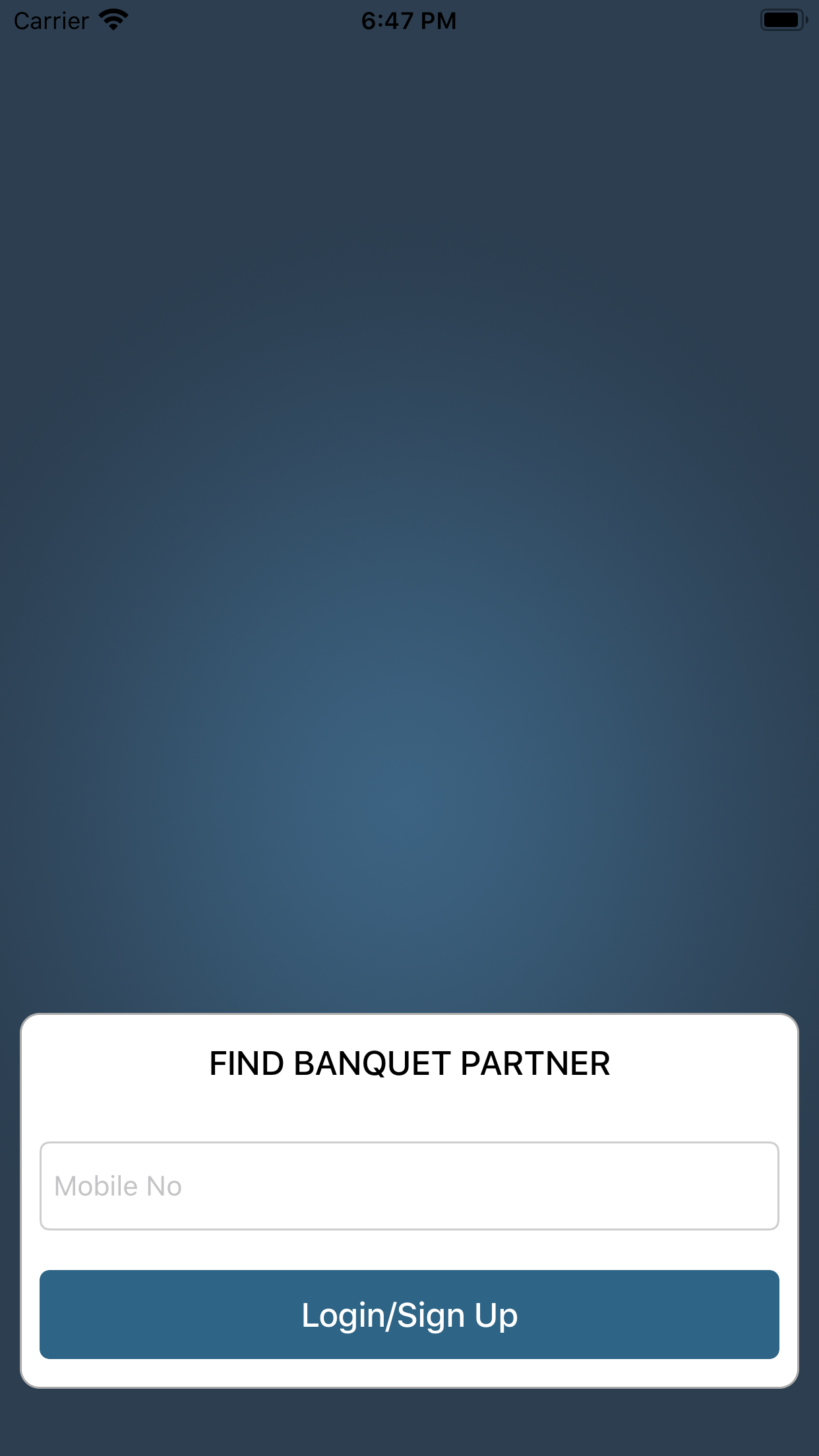 Find Banquet Partner