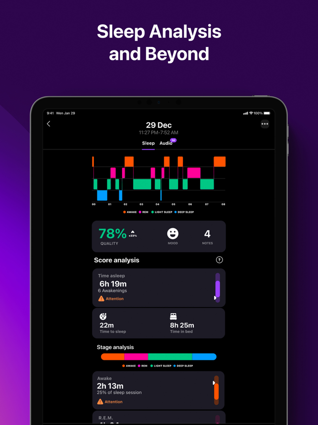 ‎Pillow: Sleep Tracker Screenshot