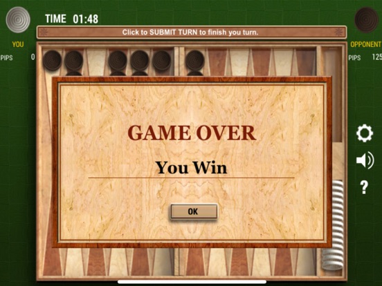 Backgammon 3D ▽∙▲ iPad screenshot