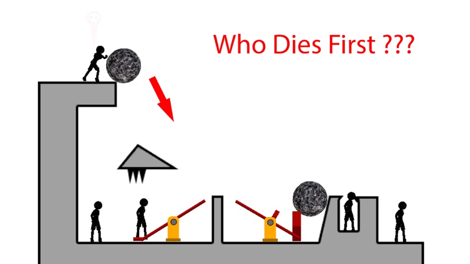 #4. Who Dies First: Stickman story (iOS) By: Hoang Cuong