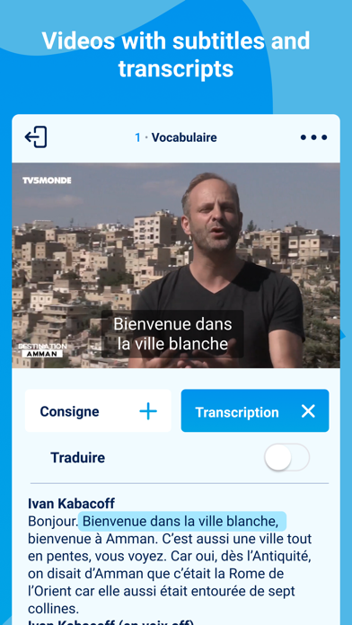 TV5MONDE: learn French Screenshot