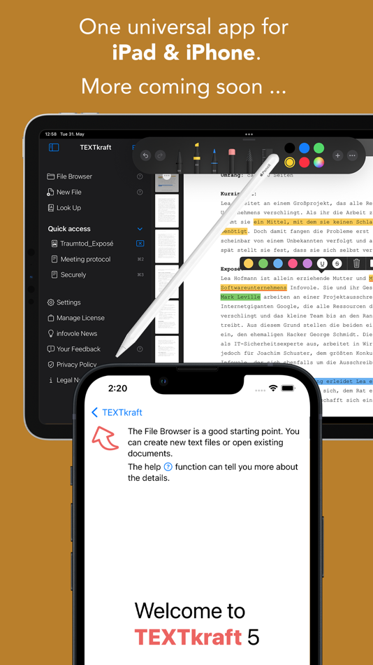 #8. TEXTkraft 5 - Text Editor (iOS) By: Infovole