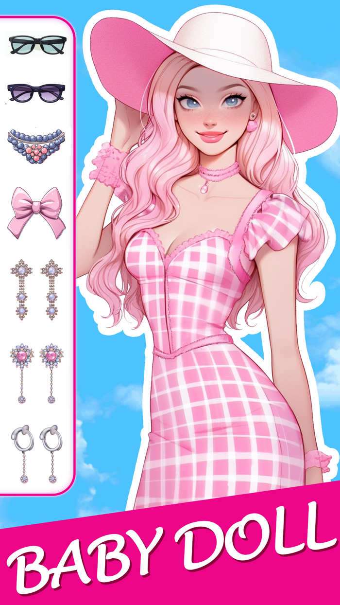 Doll Makeover - Dress Up Games