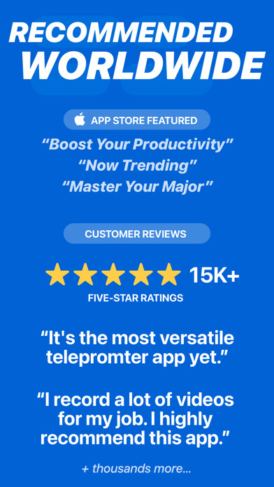 Teleprompter Proのおすすめ画像10