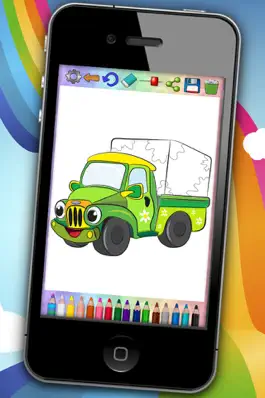 Game screenshot Магия автомобилей раскраски apk