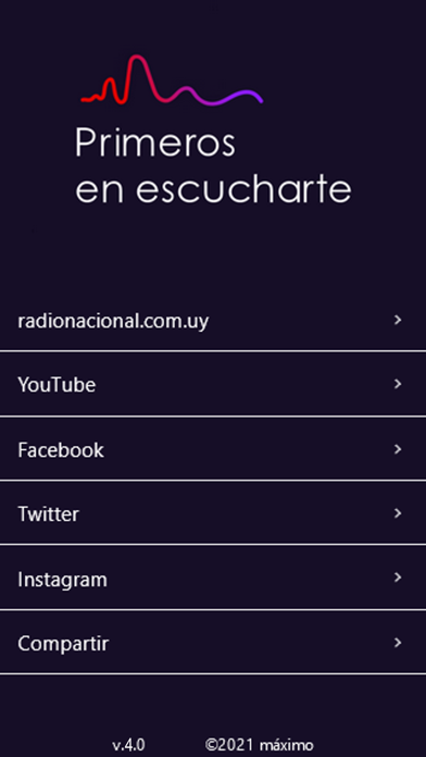 La Treinta - Radio Nacional Screenshot