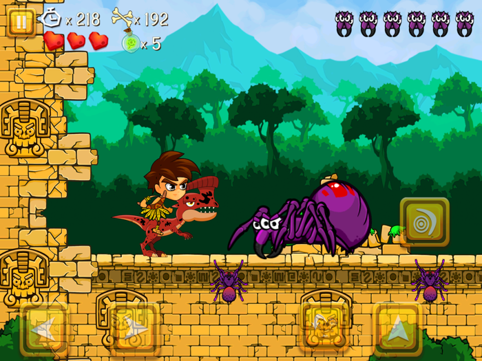 Dino Run Jurassic Tribal Wars