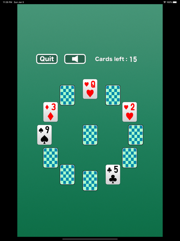 Clock Solitaire : Card Game