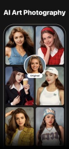 Facee - AI Yearbook Editor screenshot #1 for iPhone