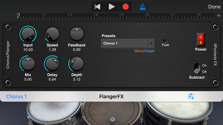 Flanger AUv3 Plugin