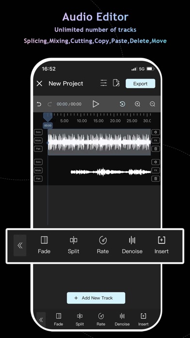 Audio Editor : Audiolab Screenshot