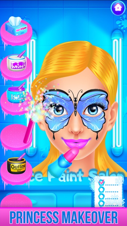 Ice Princess Face Paint Salon screenshot-6