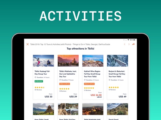 Georgia Travel Guide . iPad screenshot 6 - Navigation app