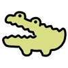 anime crocodile sticker