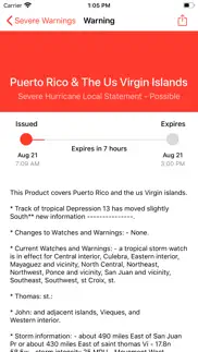 my hurricane tracker & alerts iphone screenshot 3