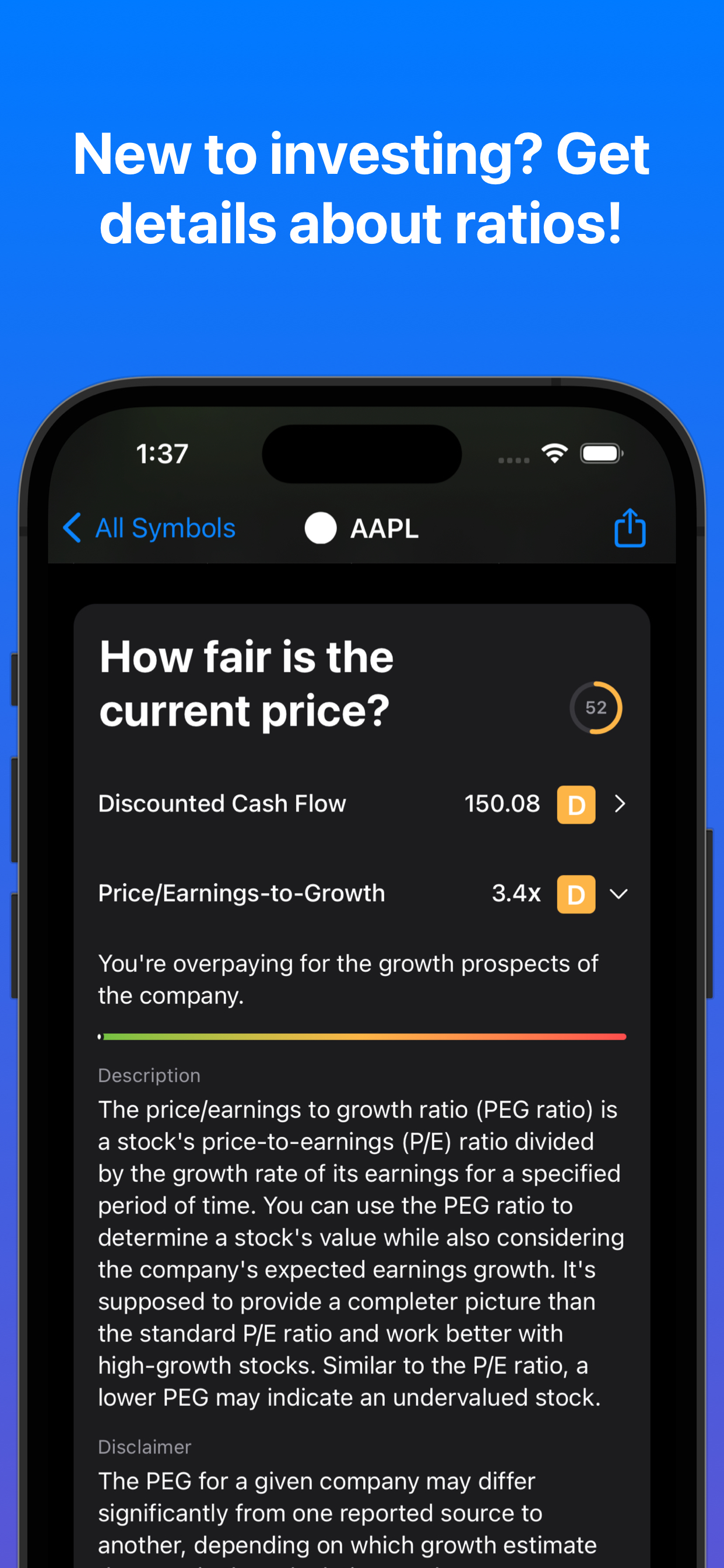 Stock Analyzer for Investing