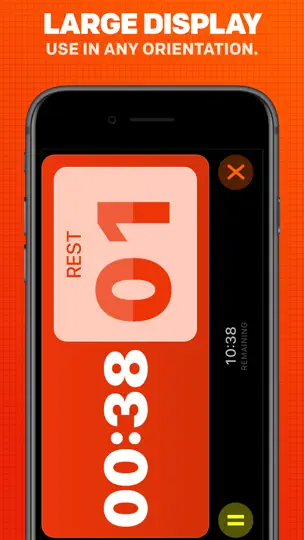 Capture d'écran de Boxing Timer Pro Round Timer sur iPhone 6