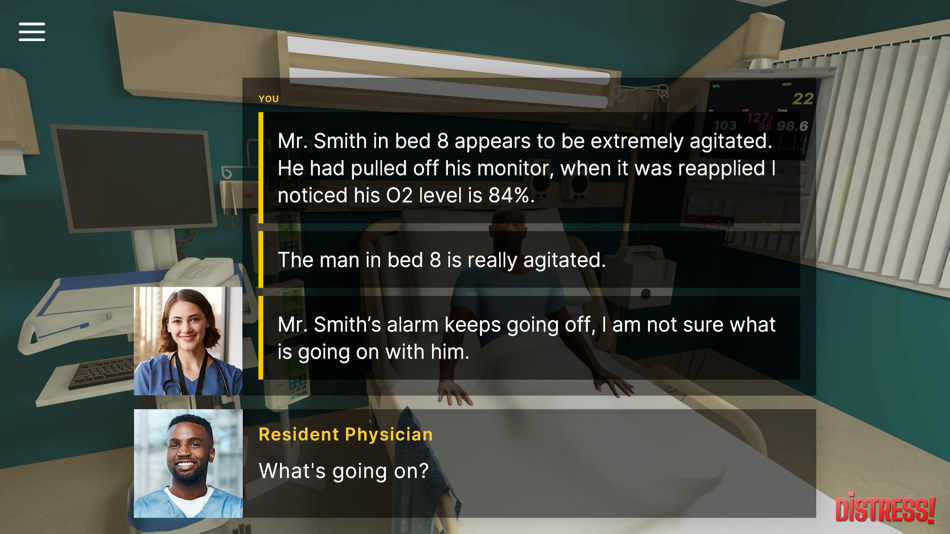 #2. UMMC Distress! (iOS) By: Grendel Games