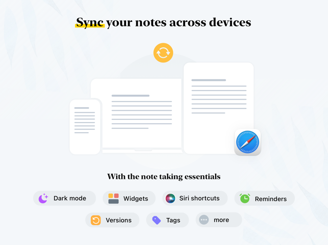 ‎Notebook - bloc-notes, agenda Capture d'écran