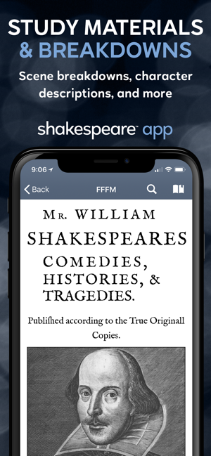 ‎Shakespeare Screenshot