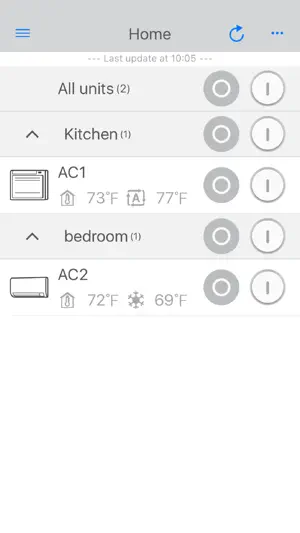 Daikin Comfort Control screenshot 1